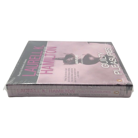 NEW Guilty Pleasures Anita Blake, Vampire Hunter Audio CD Laurell K. Hamilton - Picture 3 of 7